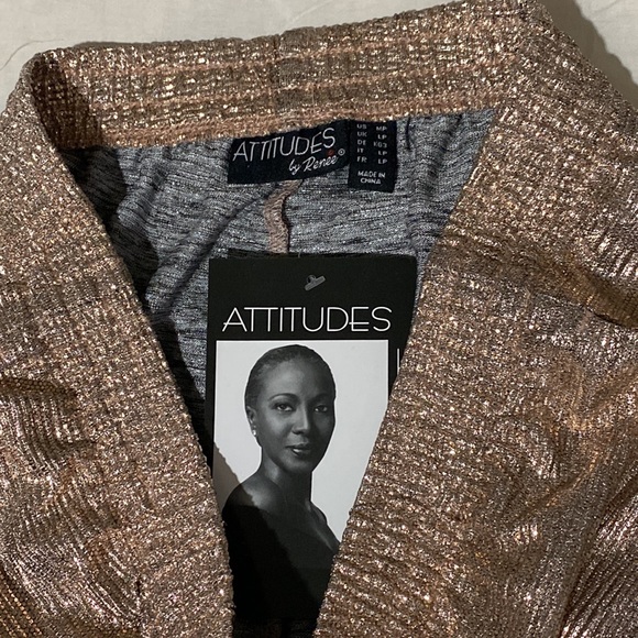 Attitudes by Renee fabulous foil pants - Picture 3 of 5